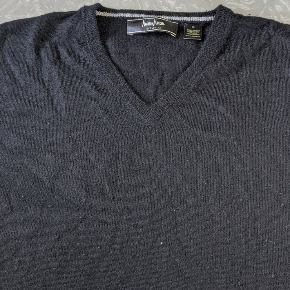 Neiman Marcus exclusive v neck sweater